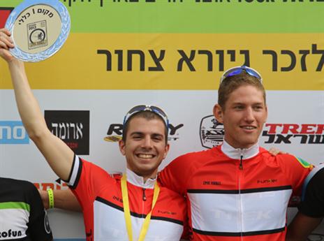 הזוכים הגדולים. שפירא ופרנק (צילום: גלעד קוולרצ'יק)