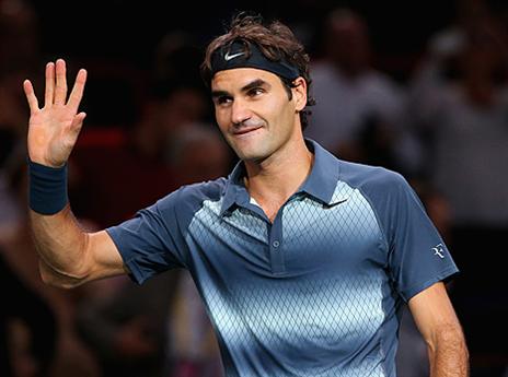 סיבה לחייך. רוג'ר פדרר (gettyimages)