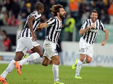 פירלו והחברים, שלחו מסר לשאר הליגה (GETTYIMAGES)