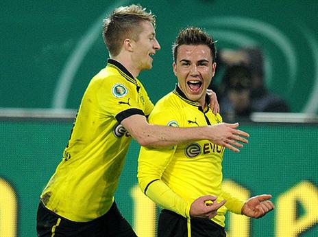 בימים יפים יותר. גצה עם רויס (gettyimages)