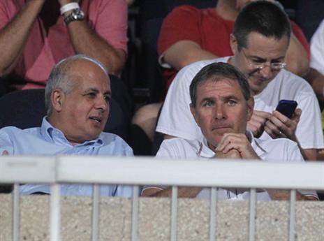 גוטמן ולוזון. דו"ח מפורט של המאמן (צילום: אלן שיבר)