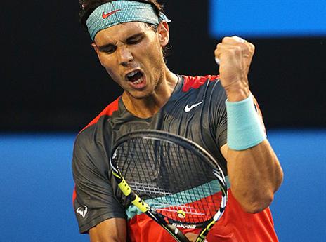 והצליח לתסכל את נדאל עם ריבוי ווינרים  (GETTYIMAGES)