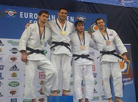 ששון, עלה על הפודיום (התמונה באדיבות איגוד הג'ודו)