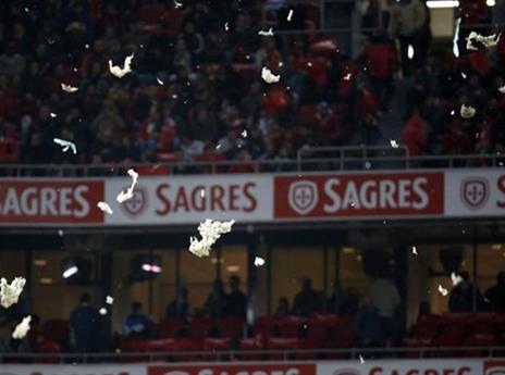 גשם לא צפוי בבירת פורטוגל