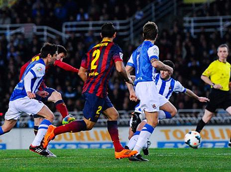 גם טאטה חשב שהשער של מסי יביא את המהפך (gettyimages)