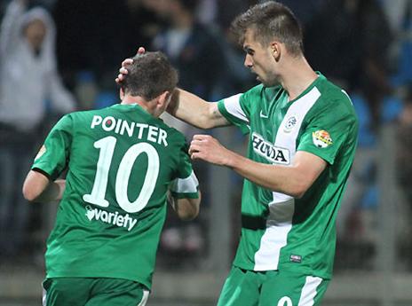 רק שער אחד. ראיוס ופרישקין (צילום: יוסי שקל)