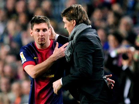 עם מסי. אבידה גדולה לעולם הכדורגל (gettyimages)