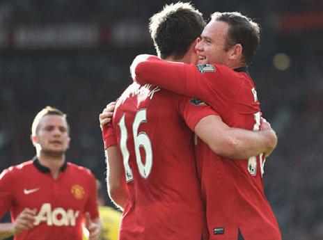 יש סיבה לחייך באולד טראפורד (gettyimages)