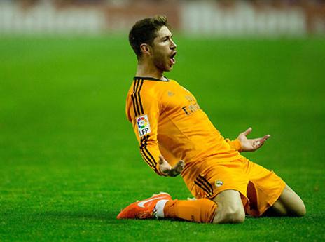 ראמוס חוגג. היחיד שבא לעבוד (gettyimages)