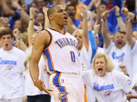 ווסטברוק, טריפל דאבל וניצחון (gettyimages)