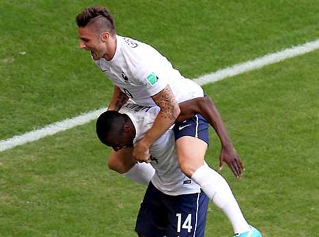 רק תנסו לעצור אותם. שחקני צרפת (gettyimages)