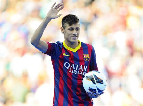 ניימאר מוצג. כזה סוארס לא יקבל (gettyimages)