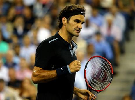 פתיחה חלקה. רוג'ר פדרר (gettyimages)