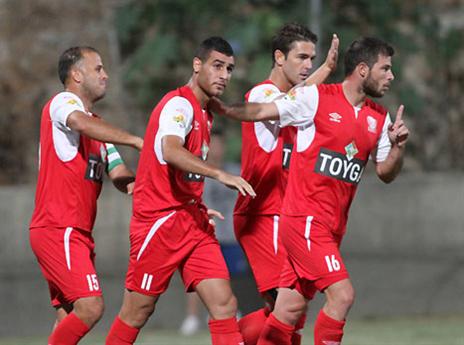 מוכנים לליגה. שחקני סכנין (יוסי שקל)