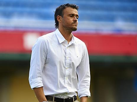 לואיס אנריקה, עדיין לא מרוצה (gettyimages)