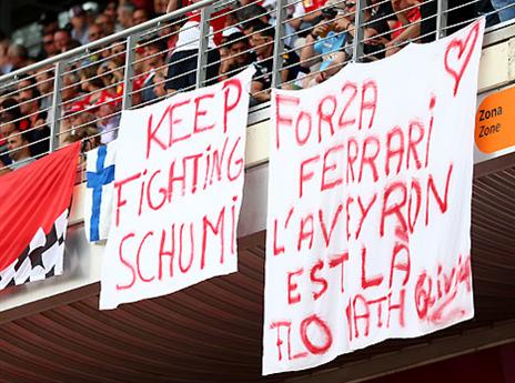 האוהדים מחזיקים לו אצבעות (gettyimages)