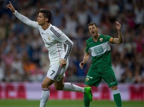 רונאלדו. 8 שערים בשבוע (getty)