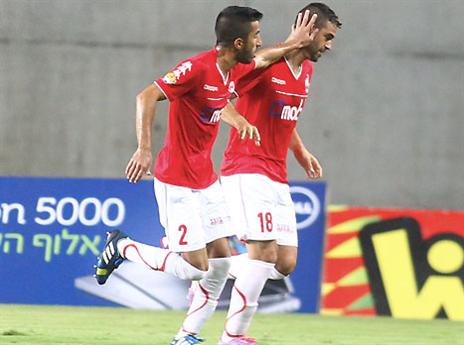 הרבה לחץ השתחרר אצלו. ארבייטמן (צילום: אלן שיבר)