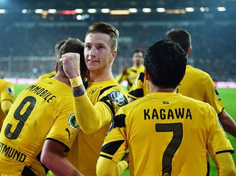 שלישיית הכובשים של דורטמונד. עלו בקלות (gettyimages)