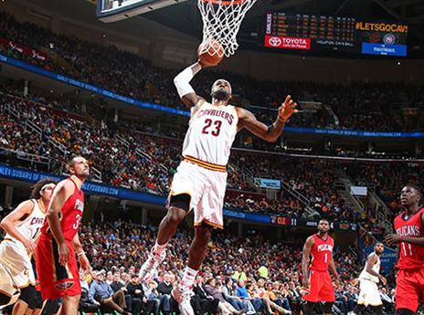 לברון. עשה הכל (getty)