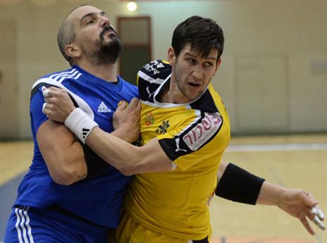 יש דרבי בתל אביב (צילום: עמית שיסל, איגוד הכדוריד)