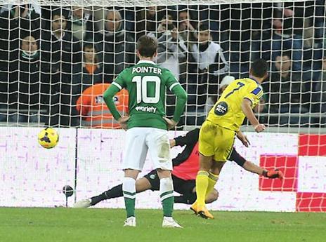 את הבעיטה הזאת של זהבי סטויקוביץ' כבר לא הצליח לעצור