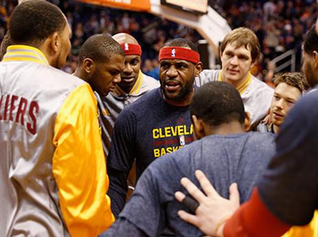 ג'יימס. זריקת העידוד שלו לא הספיקה (getty)