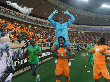 "קופה" בארי, גיבור הזכיה (AFP)