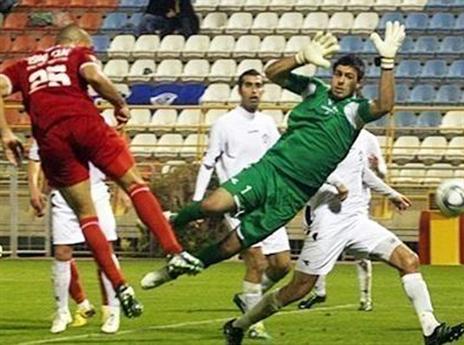 שטראוס בתקופה בה שיחק בלאומית (לירן דורף, דאבל פס)