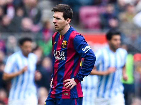 מסי, לא כבש לראשונה אחרי 10 משחקי בית (gettyimages)