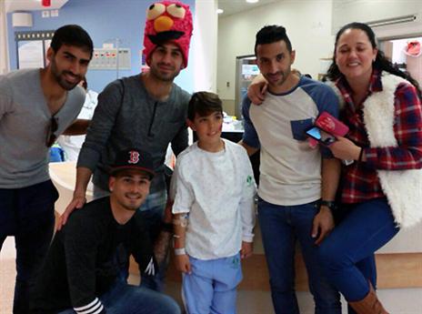 באו לשמח. שחקני ב"ש בסורוקה