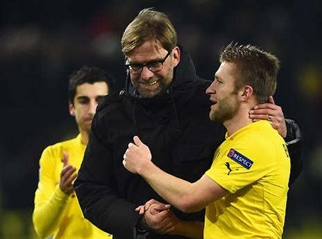 השחקנים מעריצים. קלופ (gettyimages)