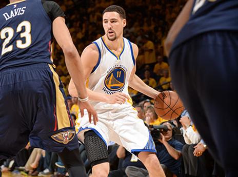 תומפסון. זה לא הלך בקלות (getty)