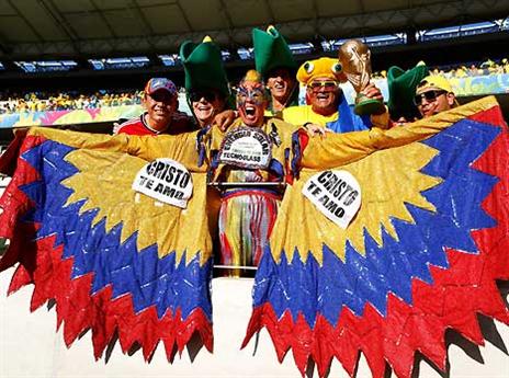 אוהדי קולומביה יכבשו את צ'ילה? (gettyimages)