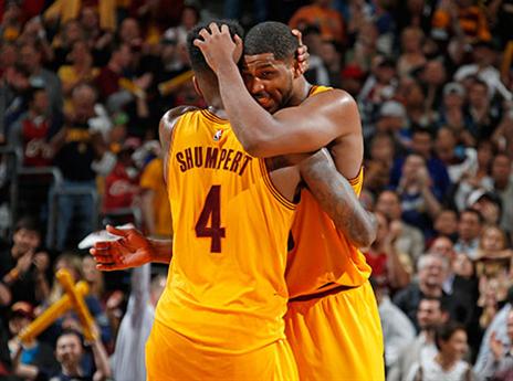 לברון מת עליו. תומפסון (getty)