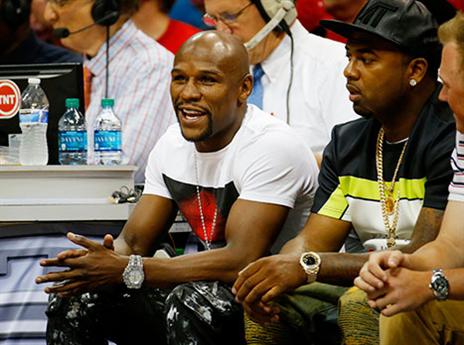 גם פלויד מייוות'ר נכח (getty)