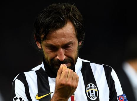 (אולי) פרידה בדמעות. פירלו (gettyimages)