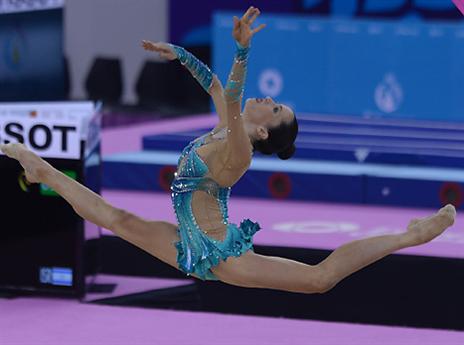 עוד יום מוצלח לישראליות. ריבקין בתרגיל הסרט (הוועד האולימפי)