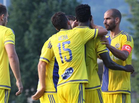 מכבי במחנה האימונים באוסטריה (האתר הרשמי של מכבי ת"א)