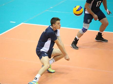 ניצחון חלק (צילום: דייויד סילברמן, איגוד הכדורעף)