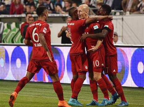 היו בטוחים שהגביע שלהם, שחקני באיירן (gettyimages)