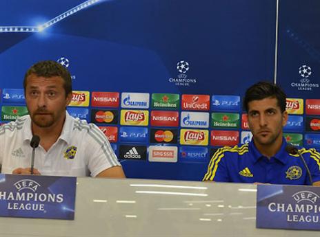 ישיגו מקדמה לקראת הגומלין? (האתר הרשמי של מכבי ת"א)