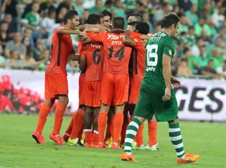 לא רוצים לאבד את הניצחון על חיפה (צילום: יוסי שקל)