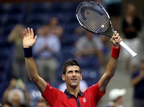 ג'וקוביץ'. היה לו גם זמן לרקוד (getty)