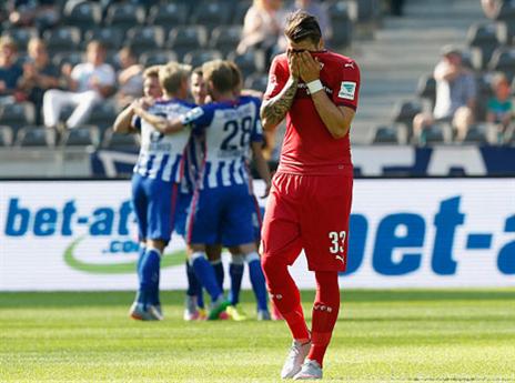 שחקני הרטה ברלין, חגגו על שטוטגרט (gettyimages)