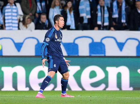 רונאלדו חוגג מול מאלמו (Getty)