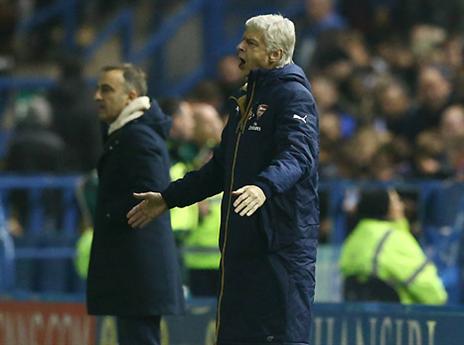 ונגר מתוסכל, וכנראה בצדק (gettyimages)