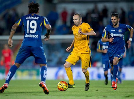 אינייסטה חזר לפעילות (gettyimages)