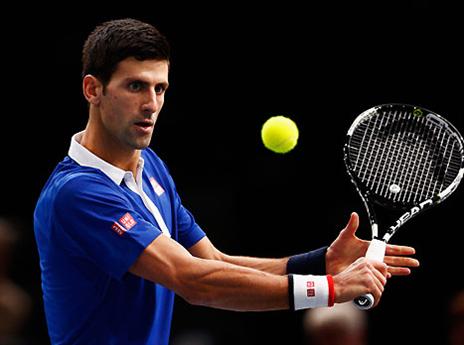 המשיך במסע להגנה על התואר. ג'וקוביץ' (GETTYIMAGES)