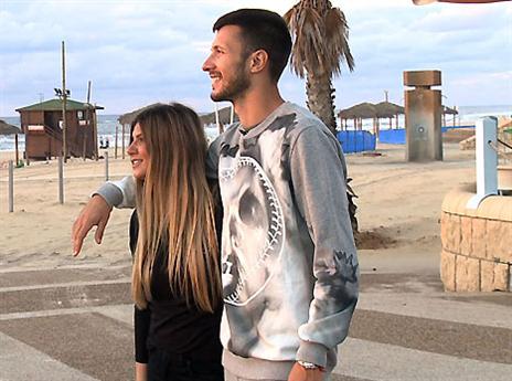 "מאושר להיות פה". רוקביצה ואשתו